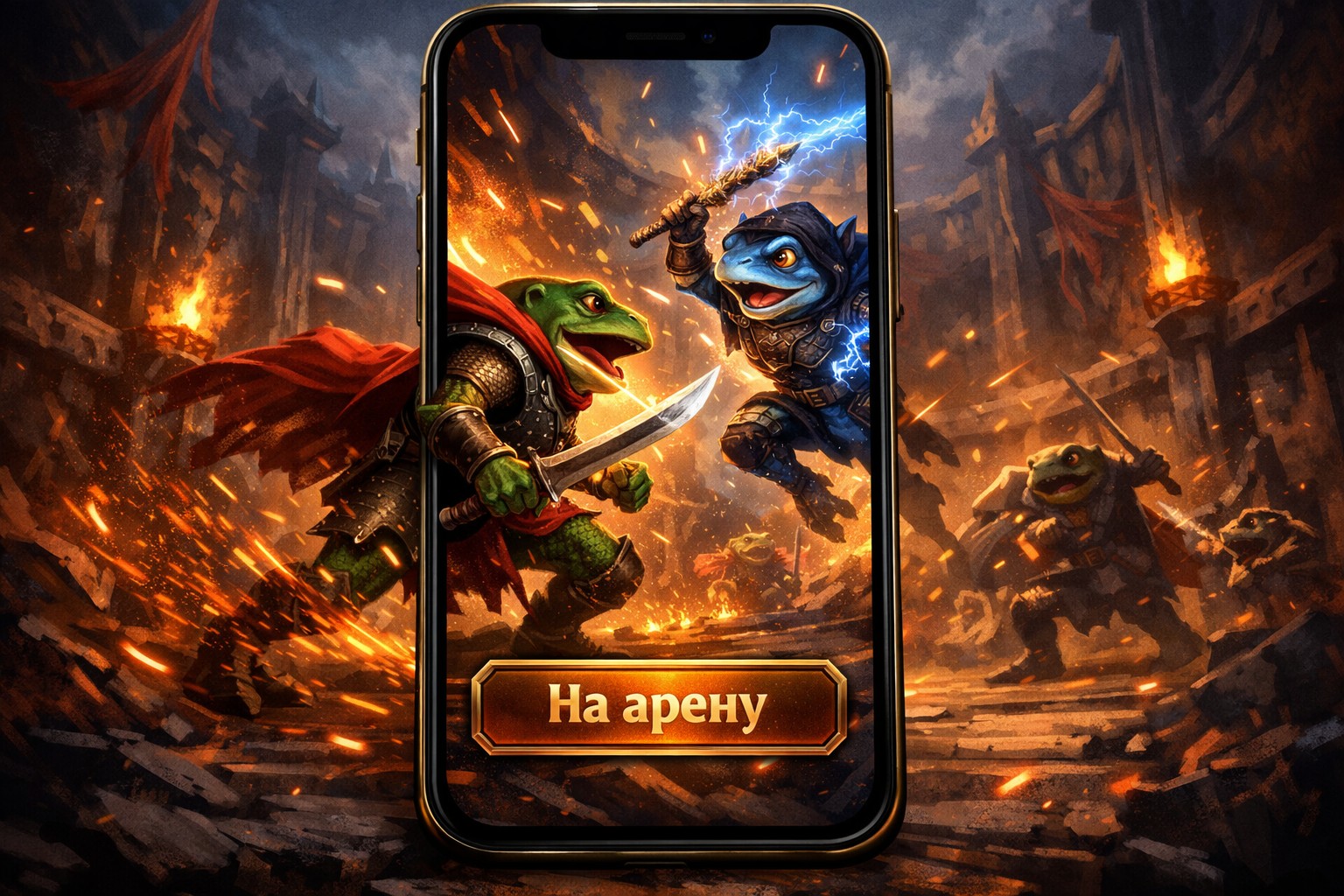 Пример игрового бота в Telegram: экран с активностью и действием